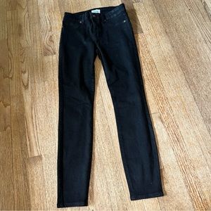 Women’s Pistola  black Skinny Jeans. Waist 28 Inseam 27.